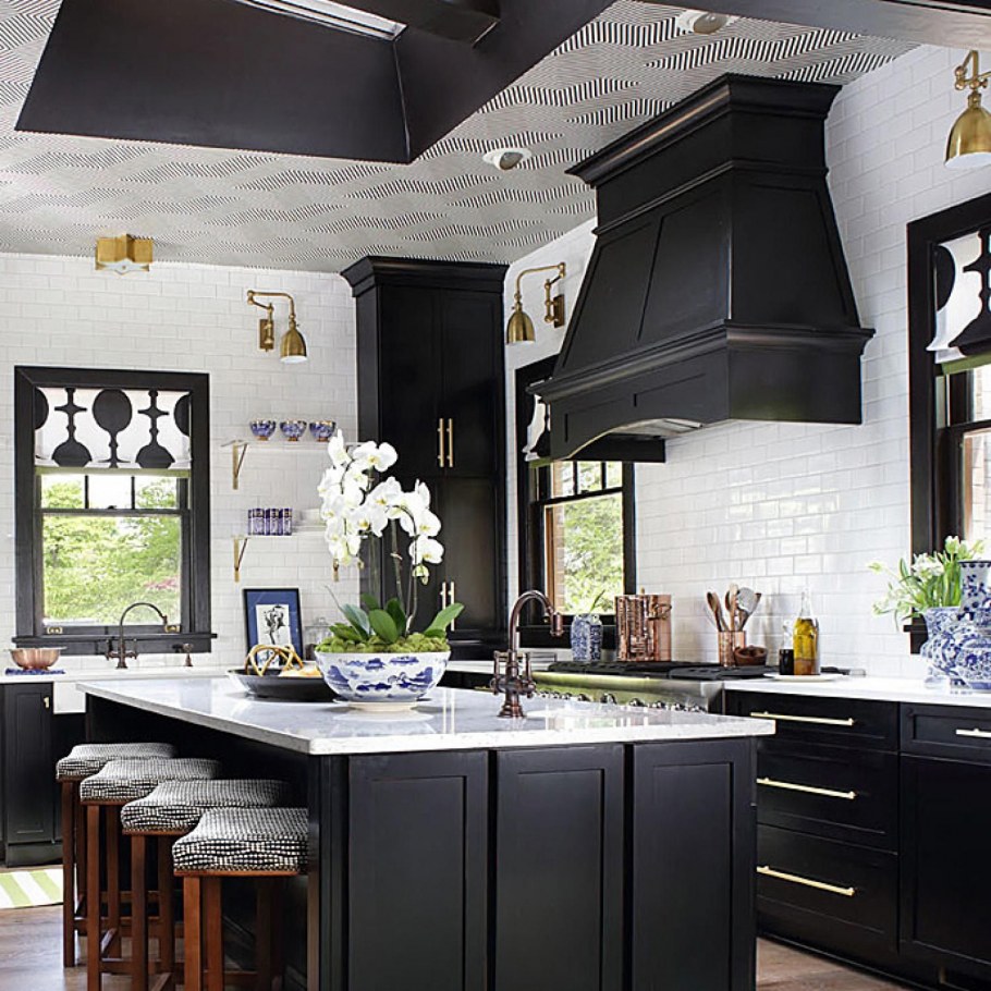 Кухонный гарнитур в стиле арт деко