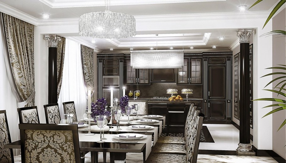 Кухня в стиле ар деко