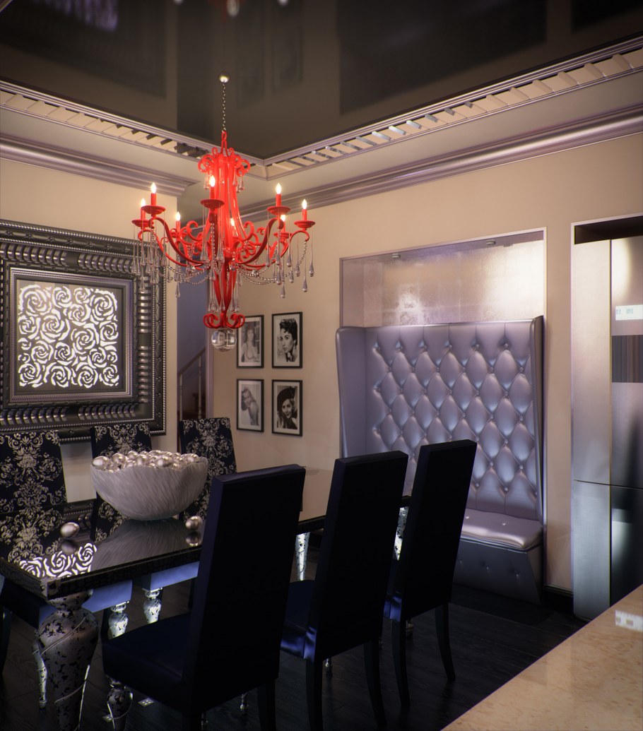 Кухня в стиле арт деко