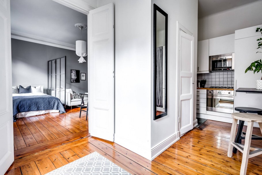 Однушка в скандинавском стиле 43кв