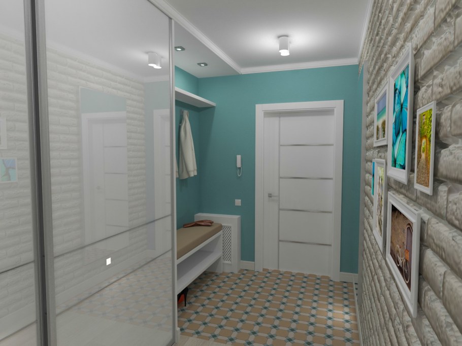 Прихожая 3 кв метра