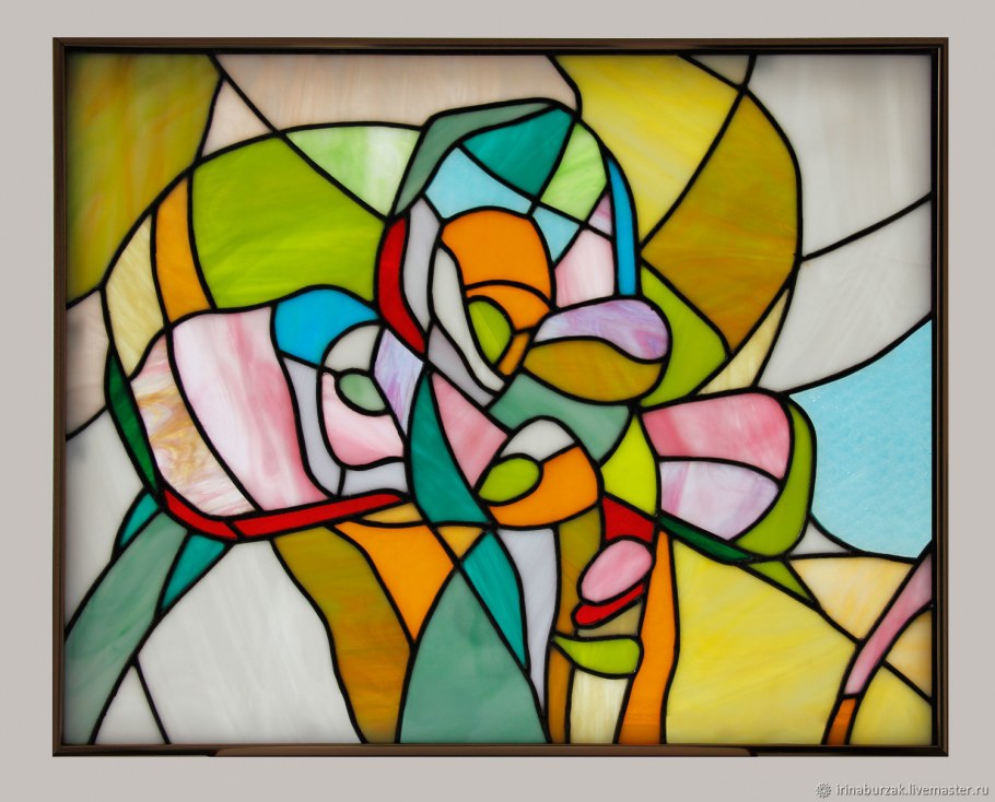 Витражное панно