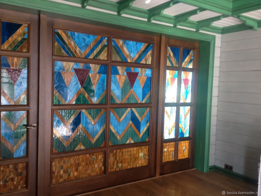 Закржевская витражи