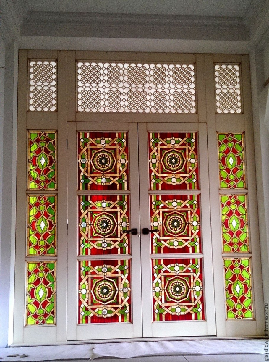 Витраж Тиффани орнамент