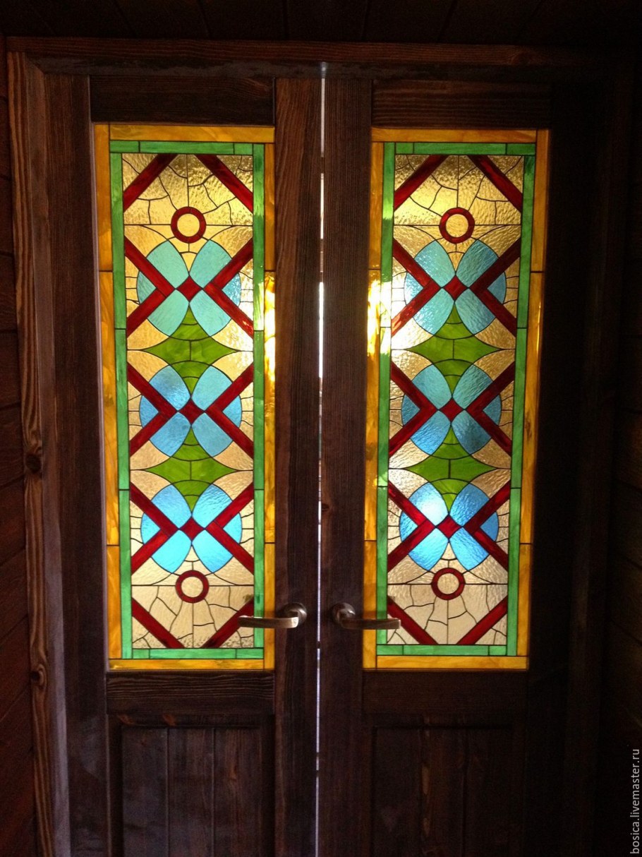Витраж Тиффани орнамент