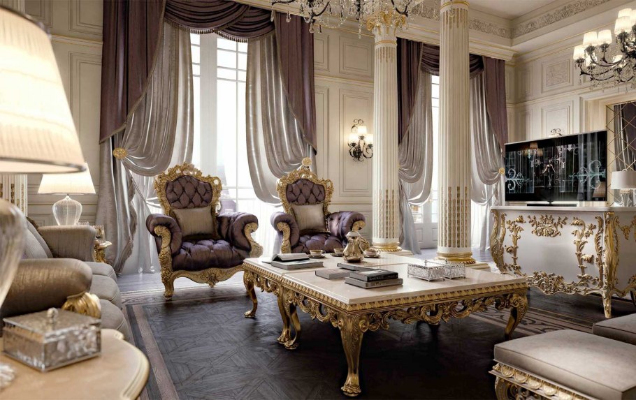 Итальянская мебель в стиле Барокко и рококо