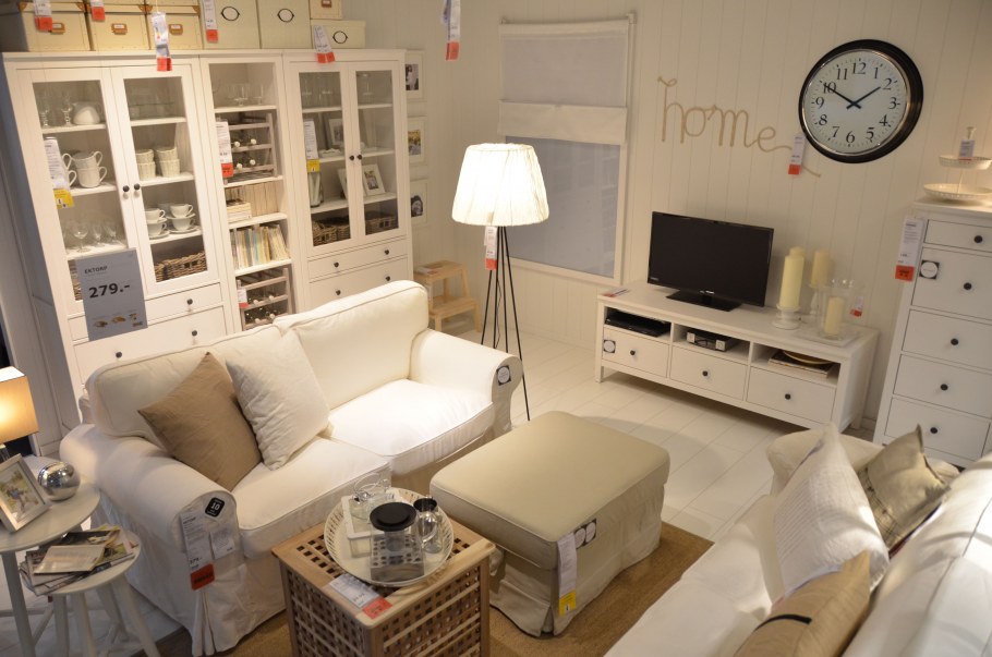 Икеа ХЕМНЭС В интерьере гостиной