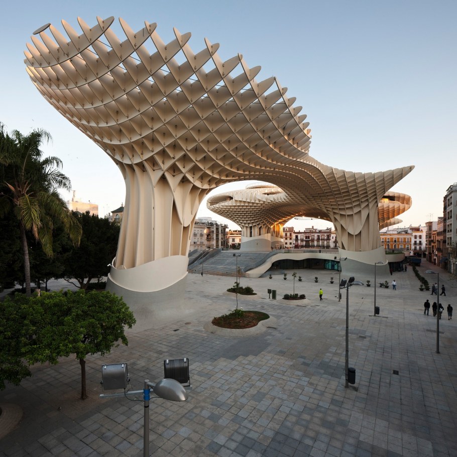 Metropol Parasol Севилья Испания 2011 Архитектор