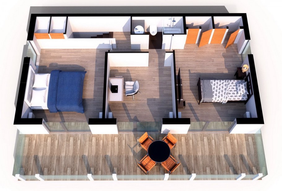 Дом в скандинавском стиле планировка