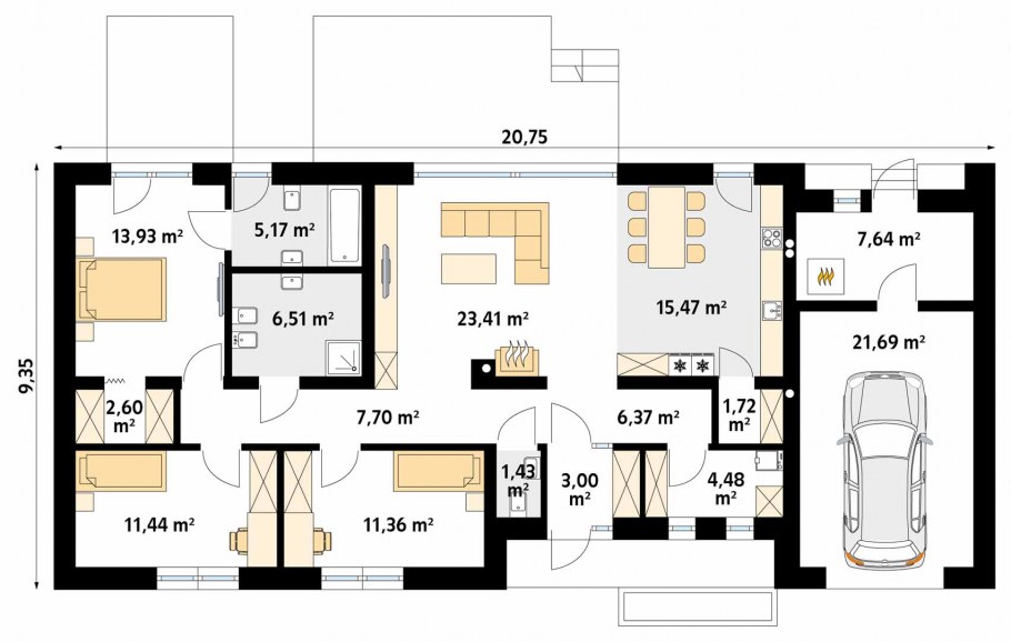 Планировка европейских домов