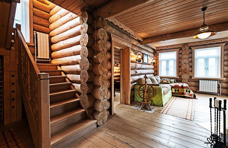 Внутренняя отделка деревянных домов