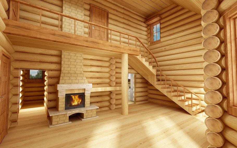 Клееный брус внутренняя отделка