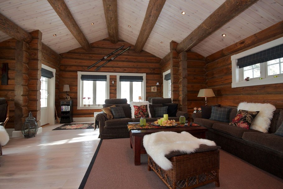 Деревянный интерьер