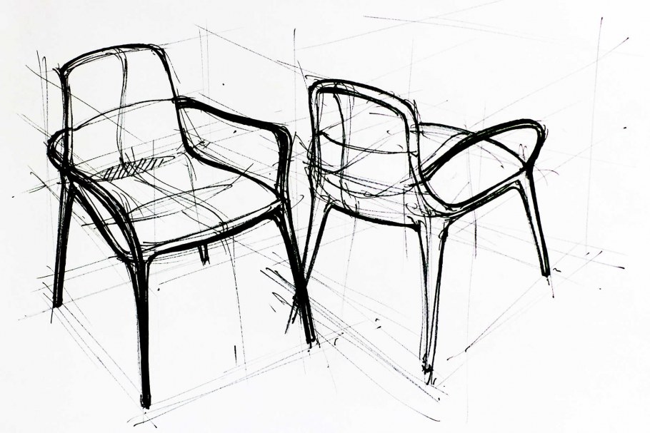 Зарисовки предметов интерьера