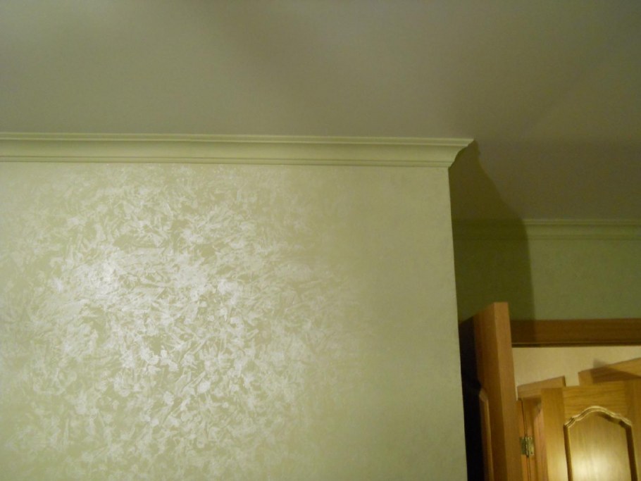 Декоративная фисташковая штукатурка для внутренней отделки стен