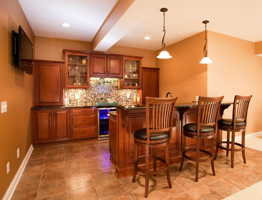 Подвал с евроремонтом