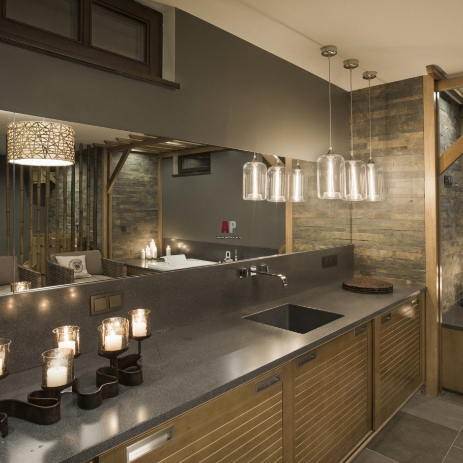 Кухня в стиле спа