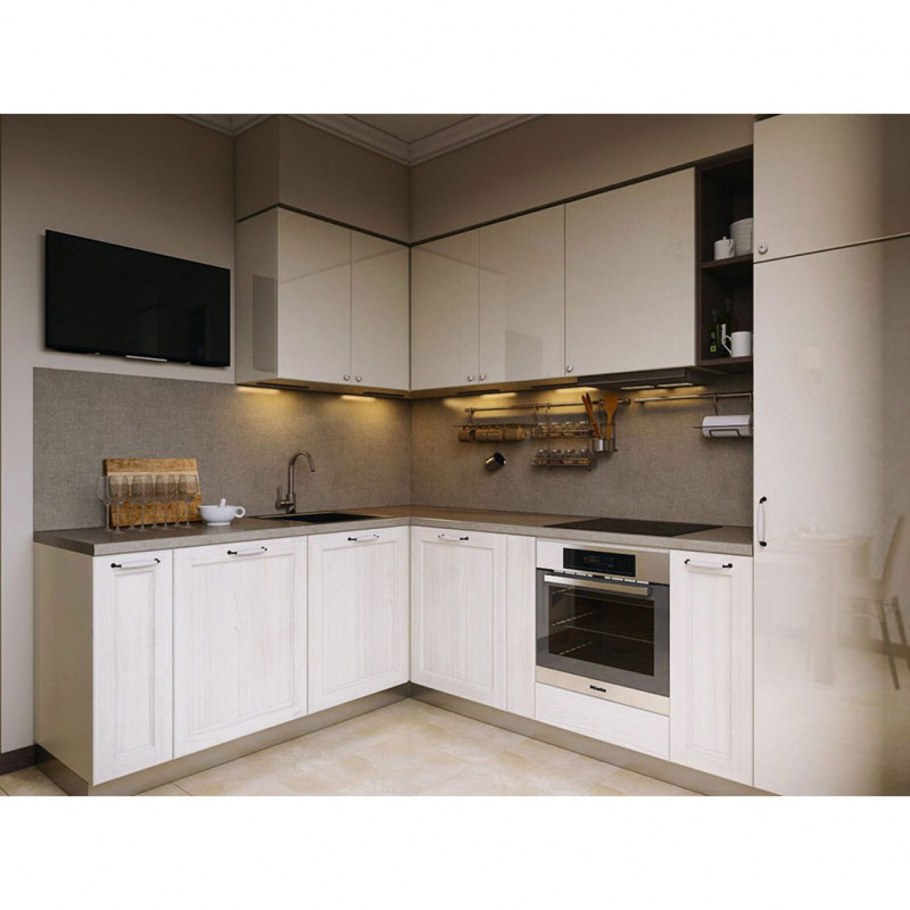 Угловые кухни в современном интерьере