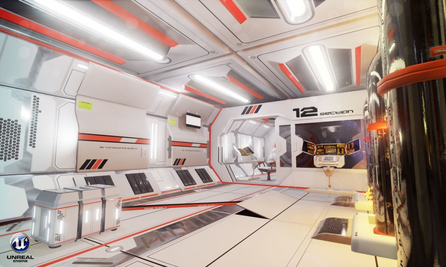 Sci-Fi жилой модуль