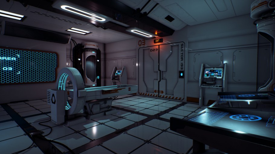 Медицинская капсула Sci Fi