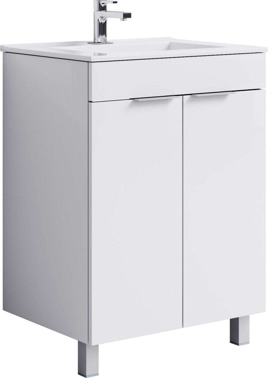 Тумба с раковиной Aqwella Brig 60