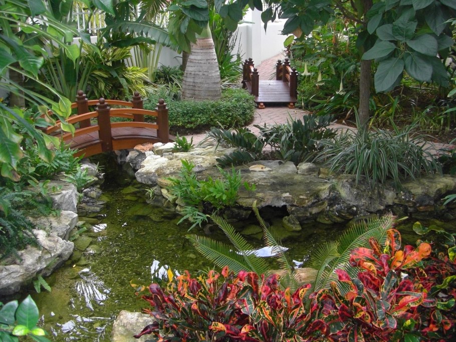 Зимний сад Прибрежный ландшафт