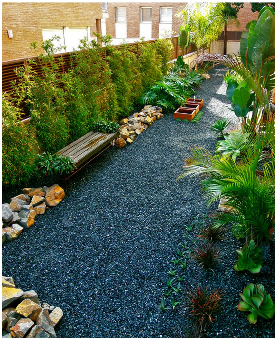 Мелкий камень для ландшафта