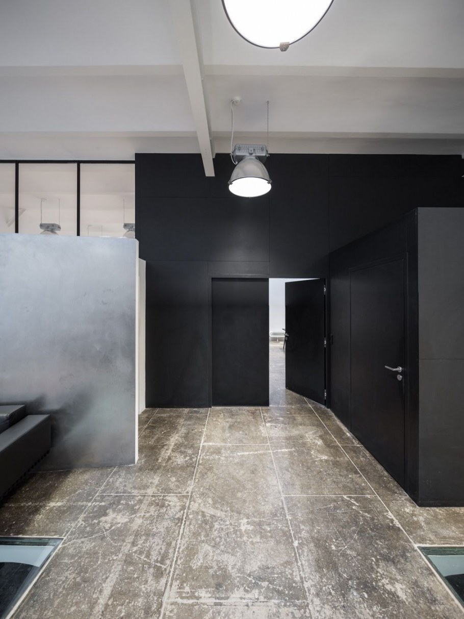 Шлифованный бетон в интерьере