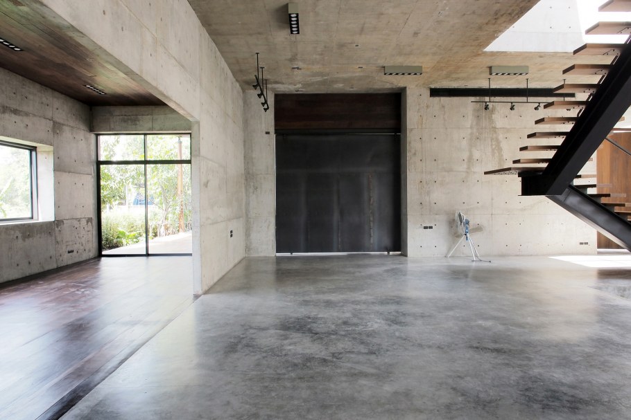 Бетонный пол лофт