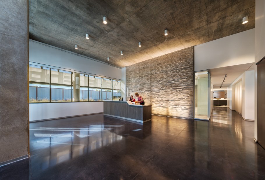 Пол полированный бетон