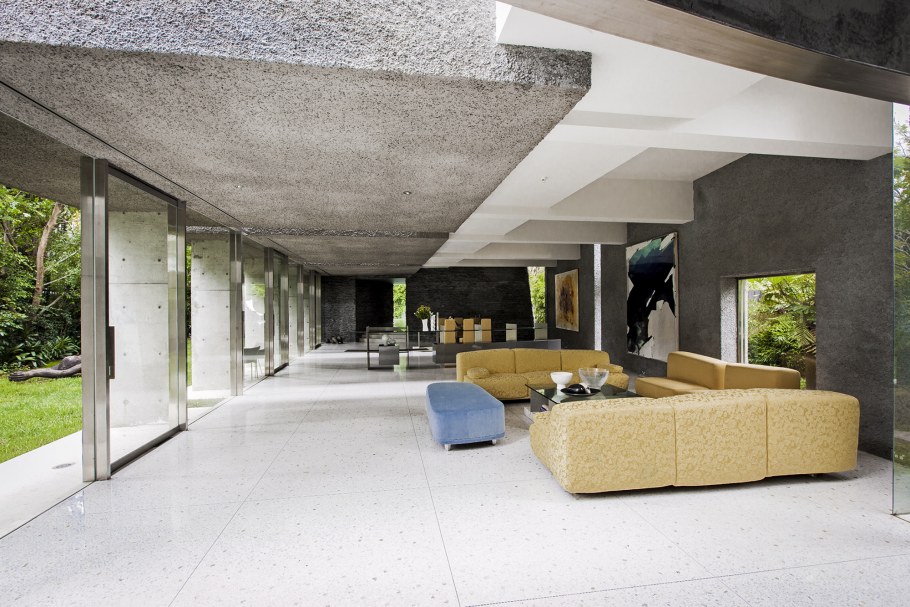 Бетонный пол в стиле лофт