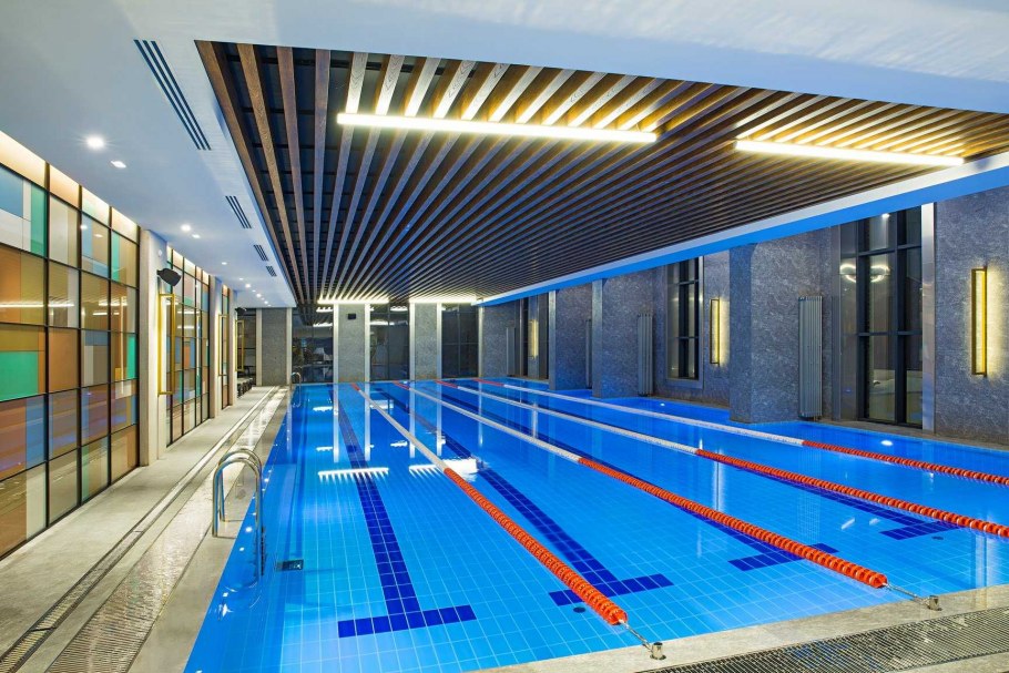 Фитнес центр интерьер