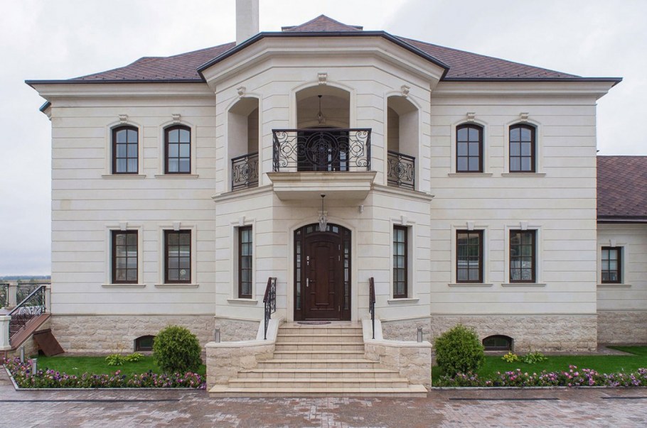 Дагестанский камень белый известняк