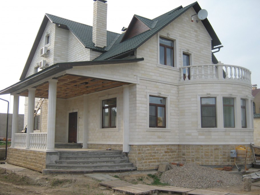 Дагестанский камень Доломит для фасада