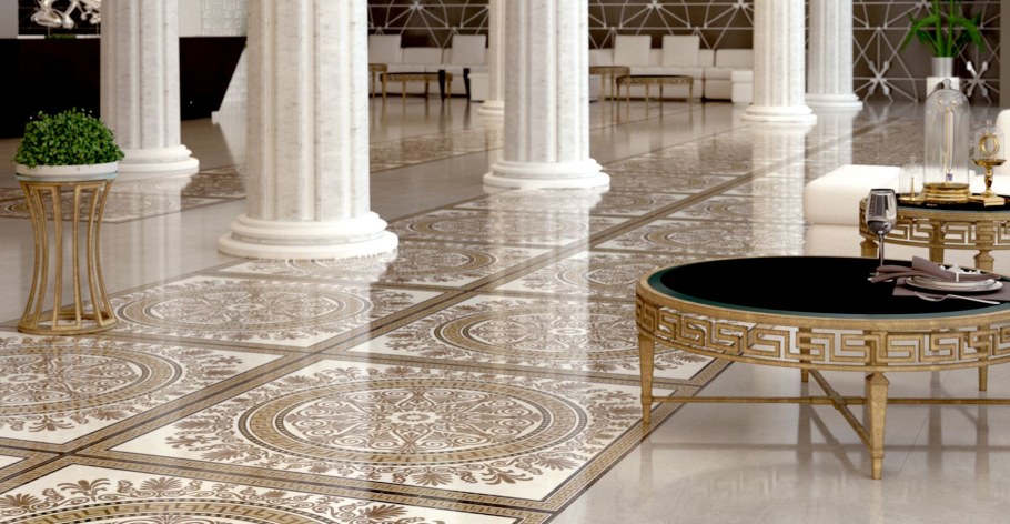 Декор Golden Tile Meander 2а1810 напольный