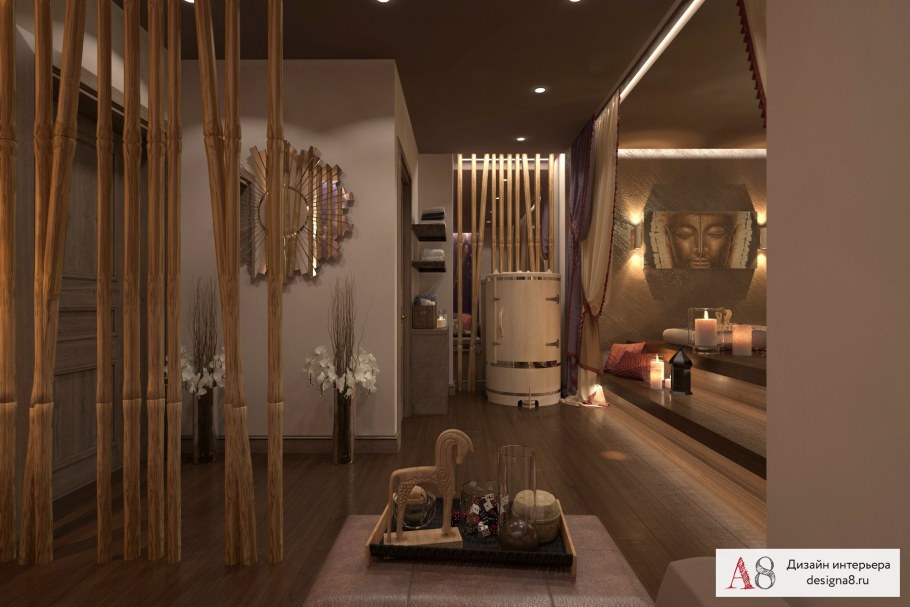 Массаж интерьер