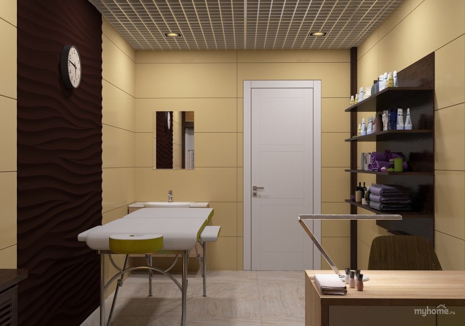 Интерьер массажного кабине