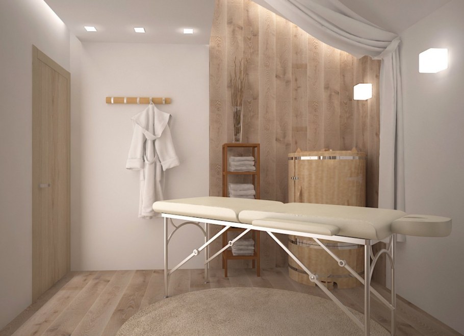 Массажный салон интерьер