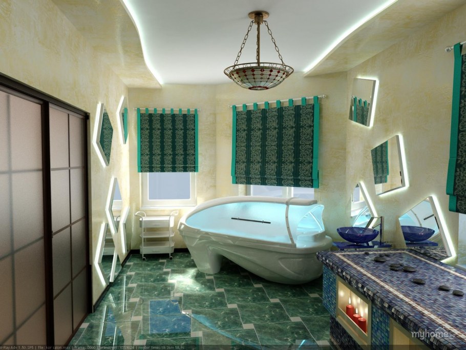 Массажный салон интерьер