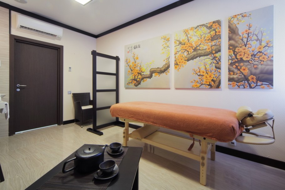 Массажный кабинет в морском стиле