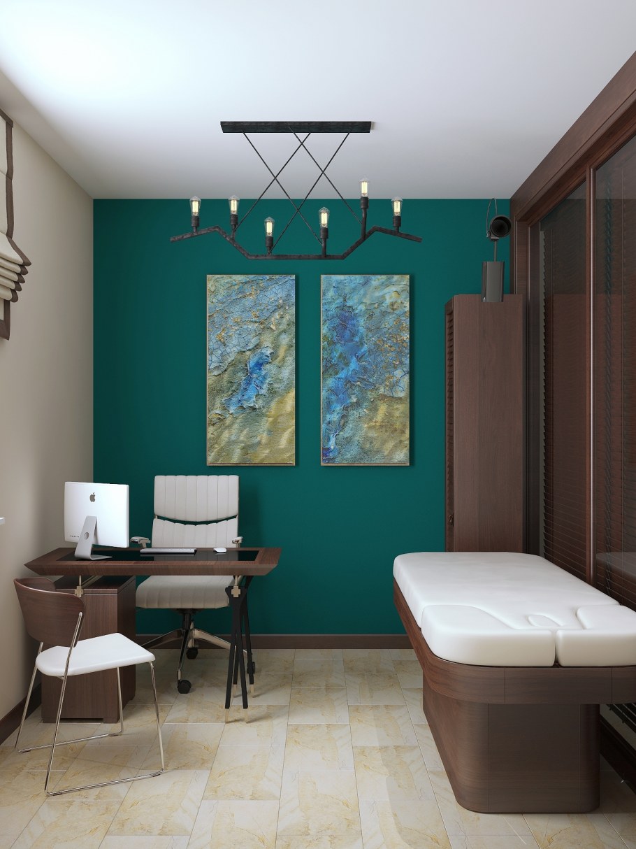 Интерьер массажного кабинета