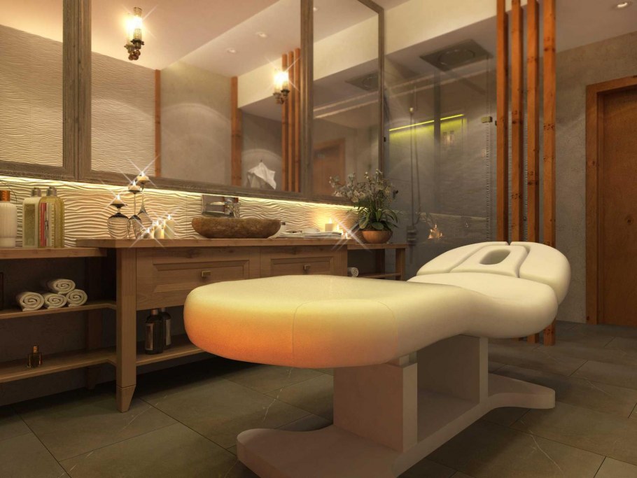 Интерьер массажного кабинета