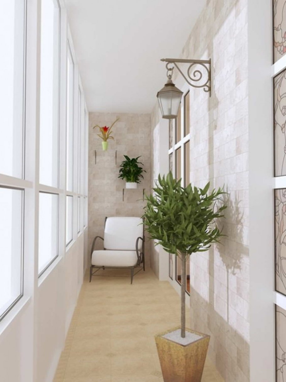 Уютный балкон