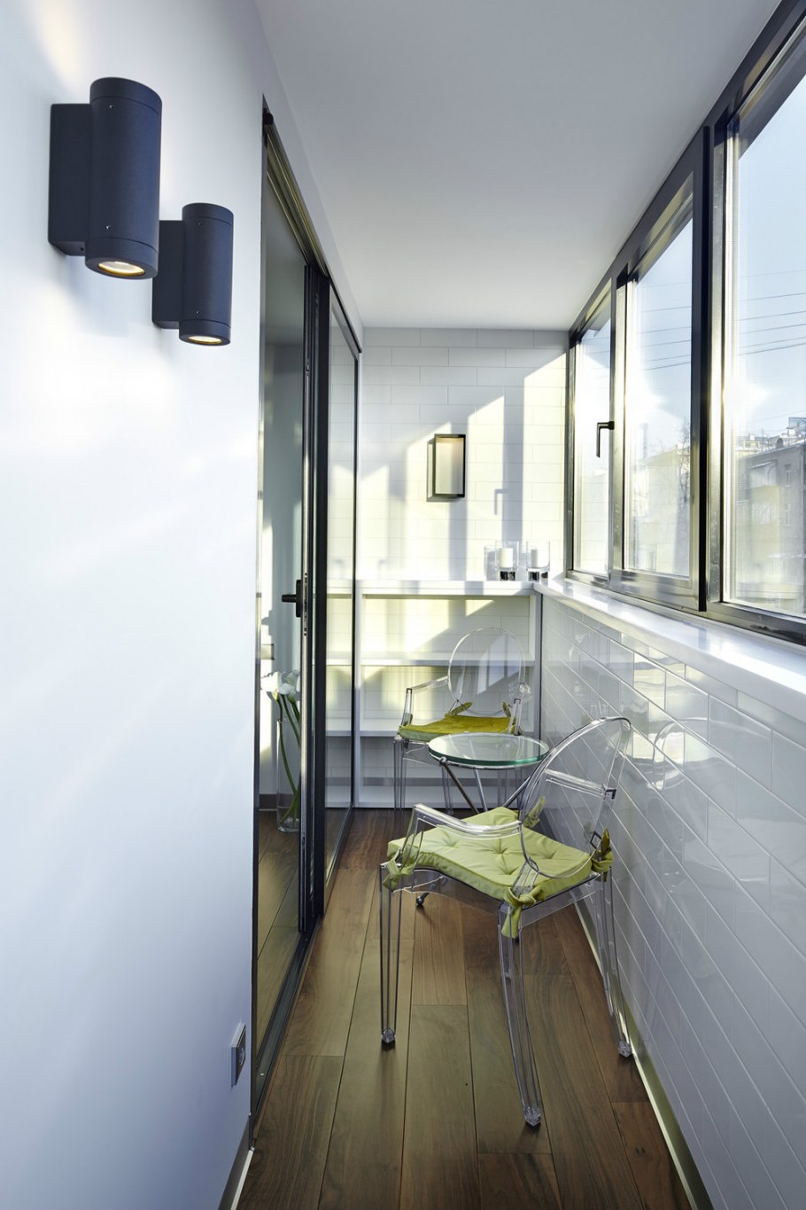 Прованс в интерьере балкона