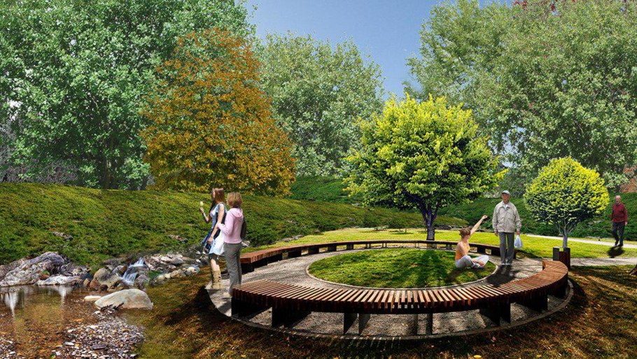 Парк Свиблово благоустройство