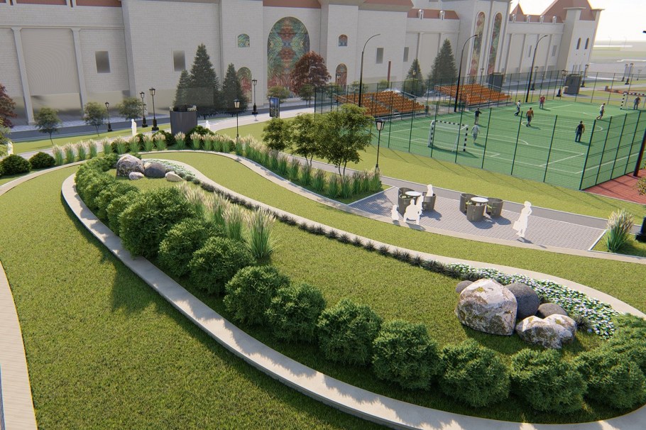 Ландшафтный парк остров мечты