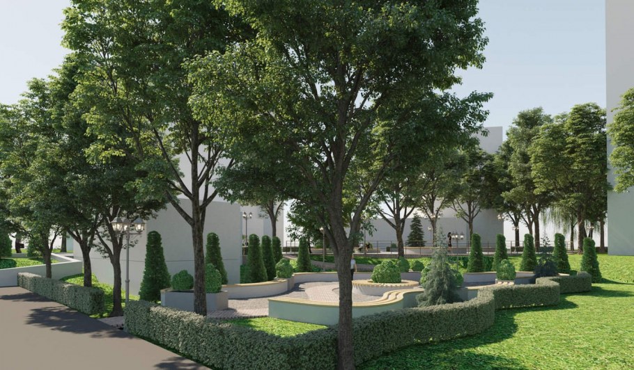 Узкая Парковая зона