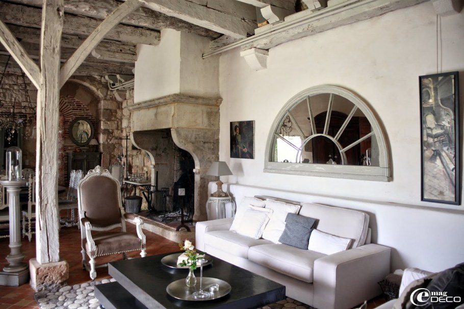 Настоящий прованский дом Франция внутри