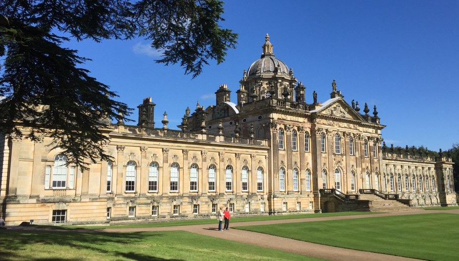 Дворец в поместье Касл Ховард Великобритания