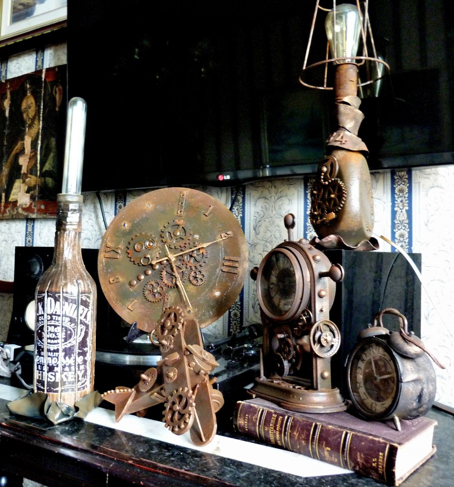 Предметы интерьера в стиле стимпанк